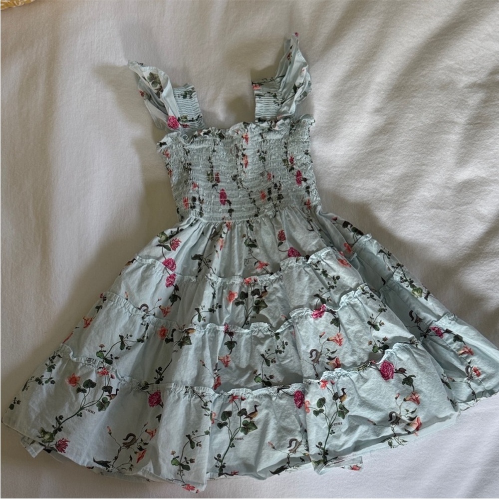 Hill House Blue Floral Kids Dress